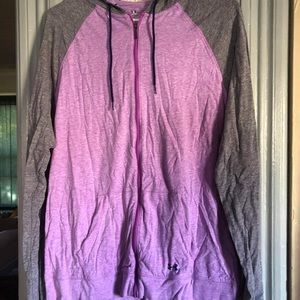 Under armour zip up